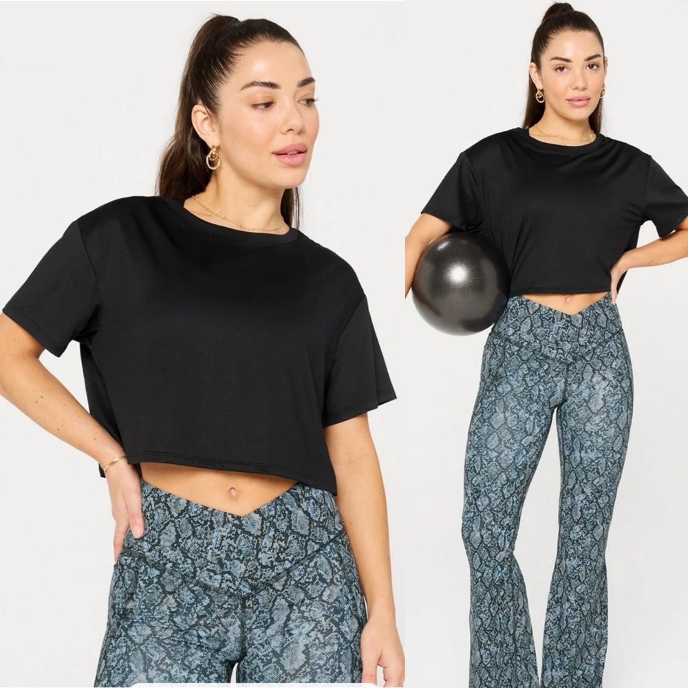 Fabletics New Cloud Jersey Boxy Tee